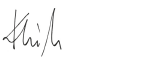 Unterschrift Christian Klingler (Handschrift)